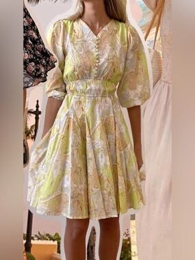 NWT Eliyas lable paisley dress